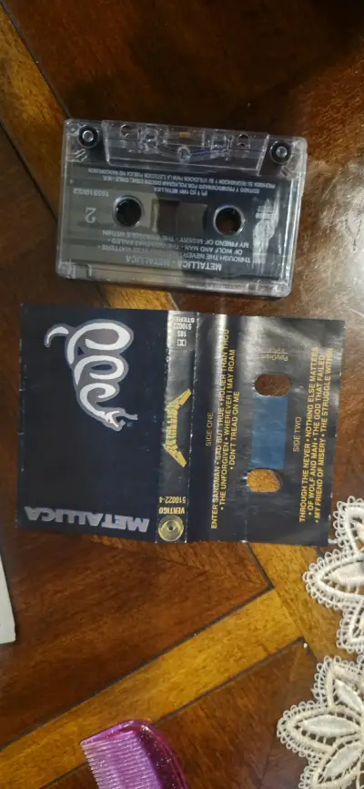 Cassette Metallica Ride the Lightning original - miniatura 4