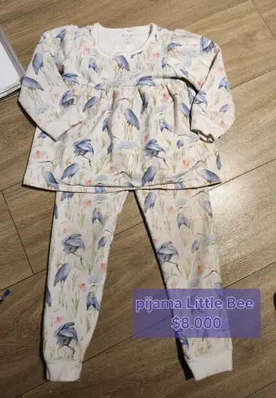 Pijama infantil estampado Little Bee - miniatura 1