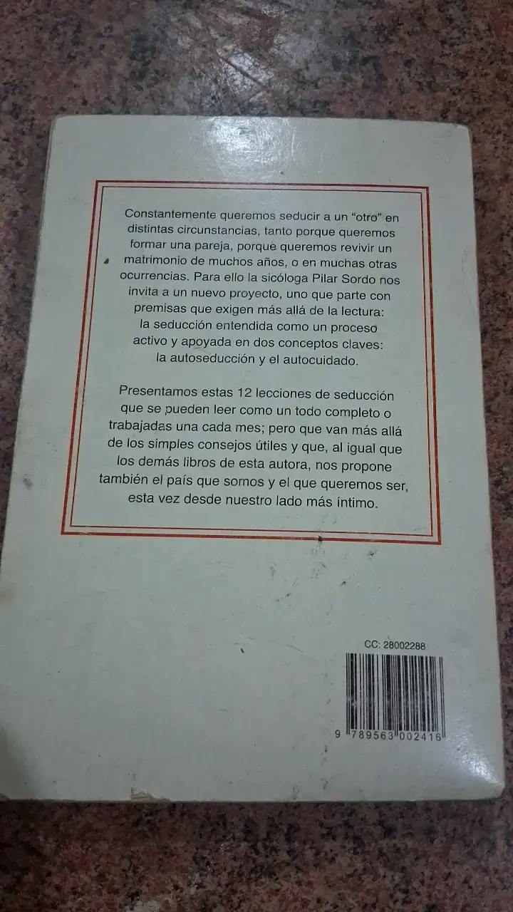 Libro 'Lecciones de Seducción' de Pilar Sordo - 2