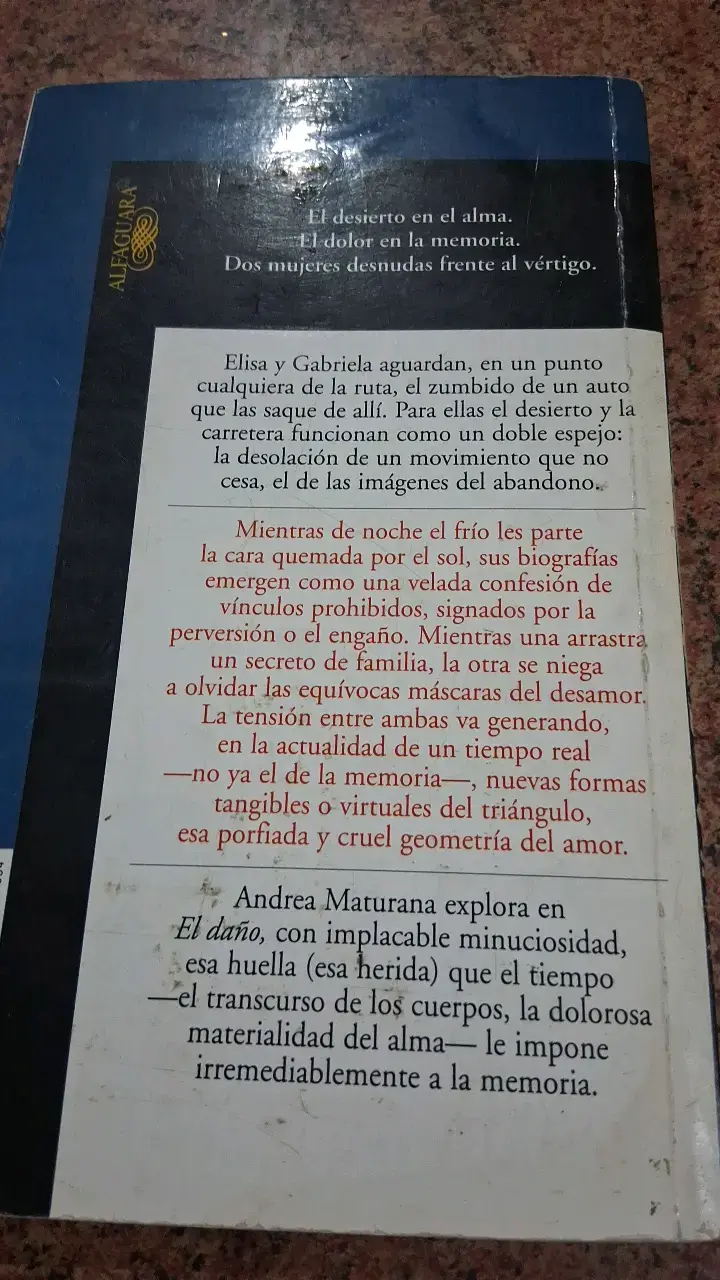 Libro 'El daño' de Andrea Maturana - 2