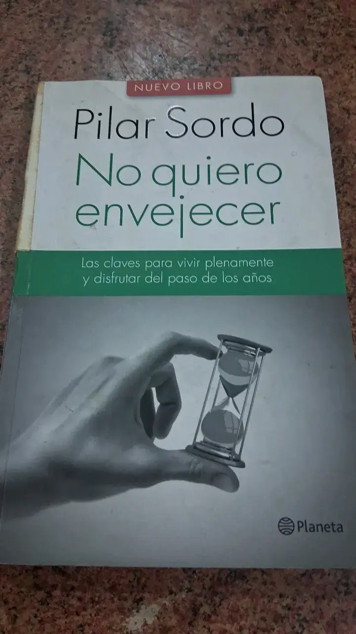 Libro 'No quiero envejecer' de Pilar Sordo - 1