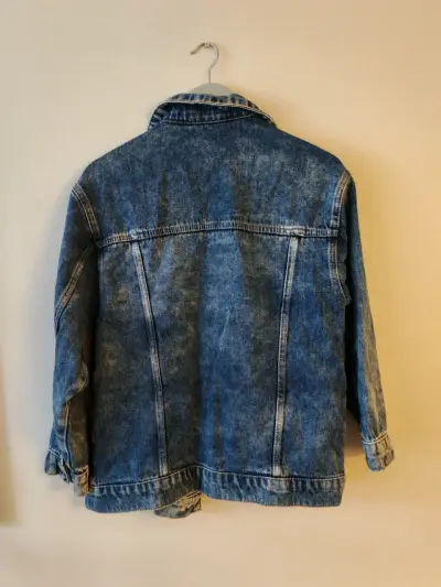 Chaqueta mezclilla azul - miniatura 3