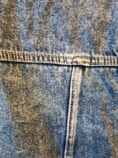 Chaqueta mezclilla azul - miniatura 4