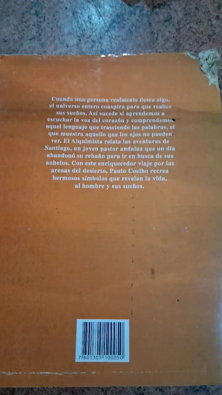 Libro 'El Alquimista' de Paulo Coelho - 2