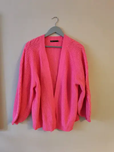 Cardigan rosado - miniatura 1