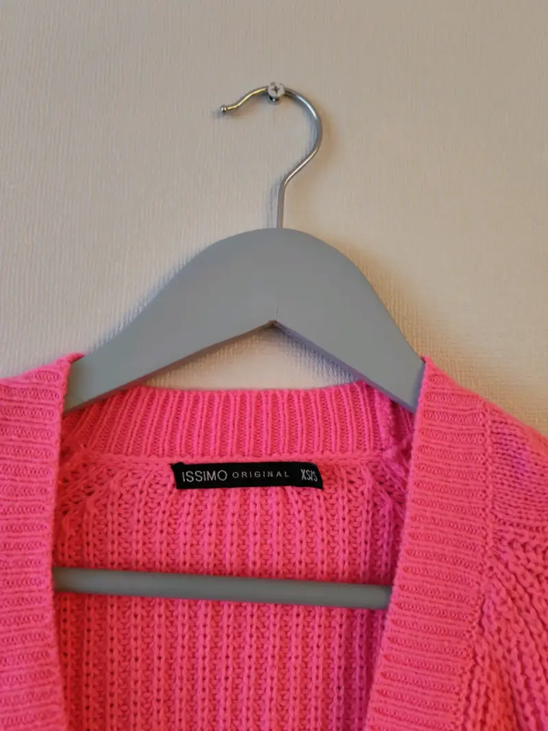 Cardigan rosado - 2