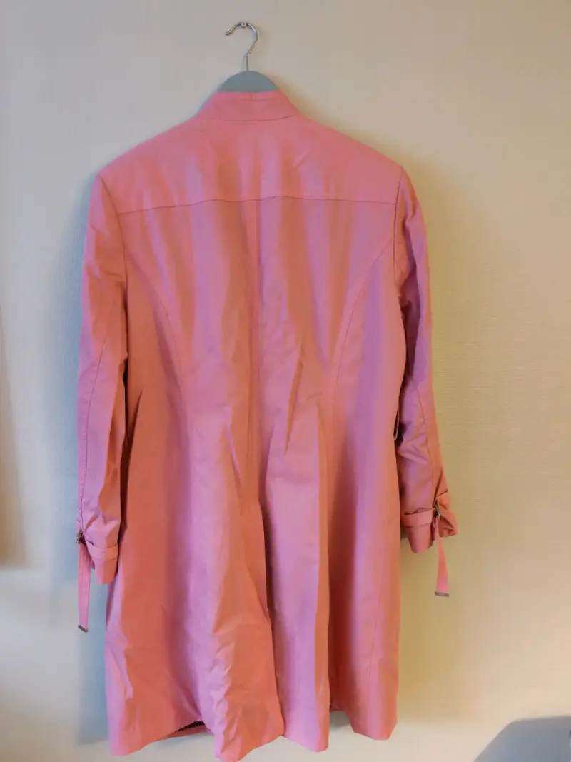 Abrigo rosa mujer - 5