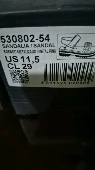 Sandalias doradas para niña Colloky - miniatura 2