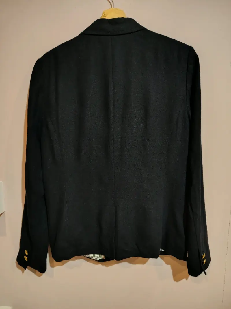 Blazer azul marino M - 2