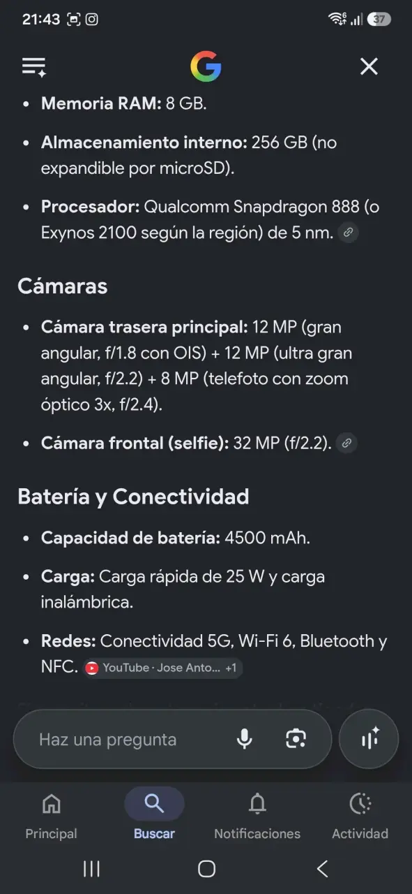 Samsung S21 Fe 5G - 4
