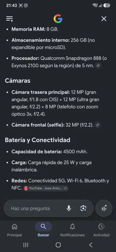 Samsung S21 Fe 5G - miniatura 4