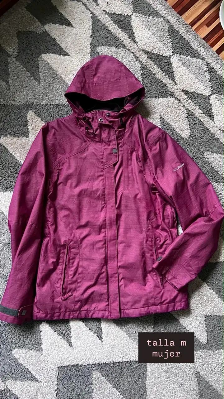 Chaqueta impermeable mujer Columbia talla M