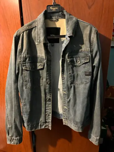 Chaqueta de mezclilla Mossimo para hombre  talla M - miniatura 1