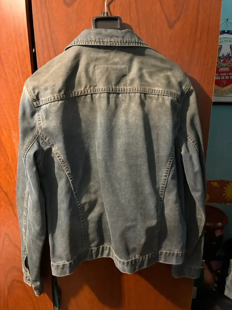 Chaqueta de mezclilla Mossimo para hombre talla M - 2