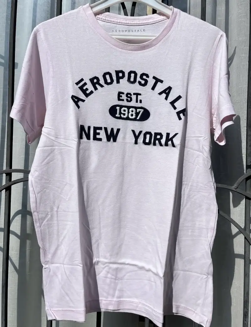 Polera Aeropostale Est. 1987 New York Rosa - 2