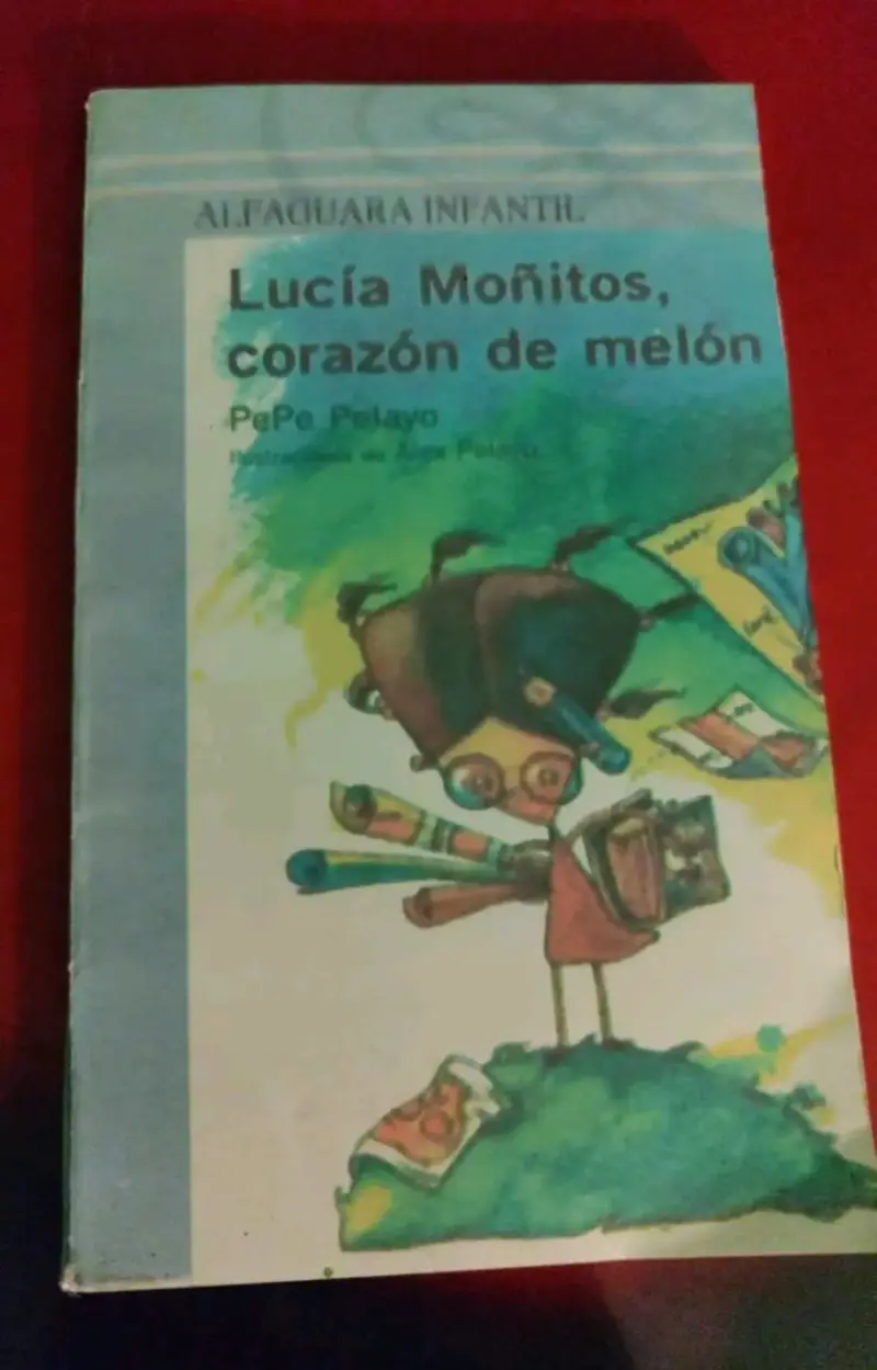 Libro infantil Lucía Moñitos, Corazón de Melón - 1