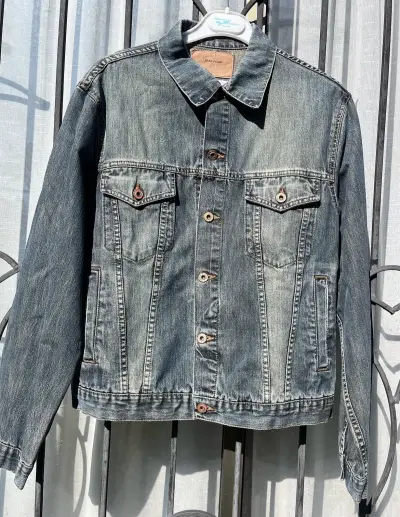 Chaqueta de mezclilla Zara Jeans para hombre - miniatura 2