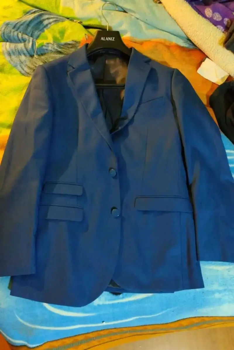 Traje terno elegante azul para hombre Alaniz - 1