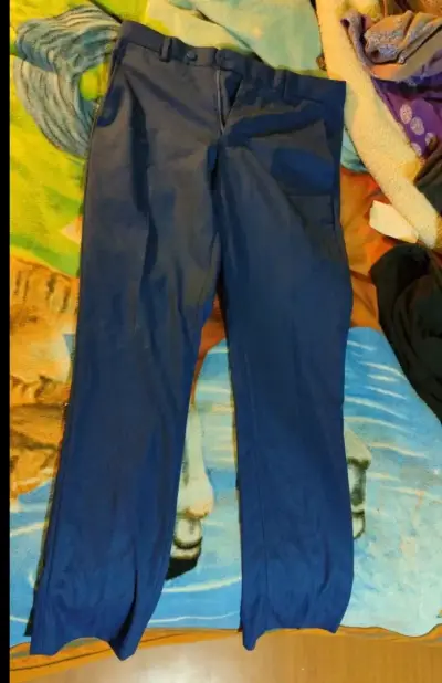 Traje terno elegante azul para hombre Alaniz - miniatura 2
