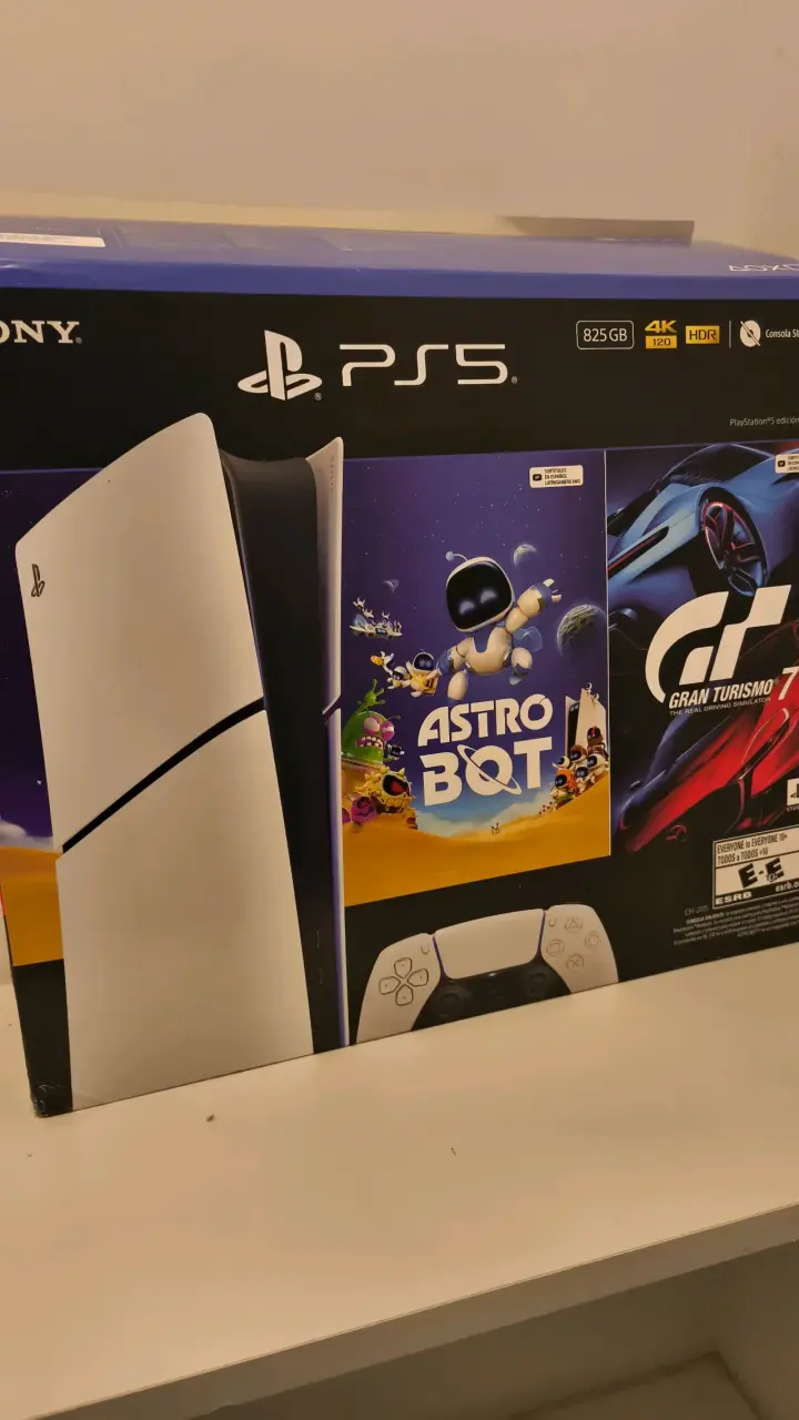 Caja ps5 vacia para consola digital