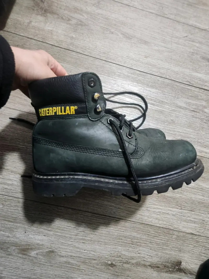 Botas Caterpillar de cuero  negro  para hombre - 2