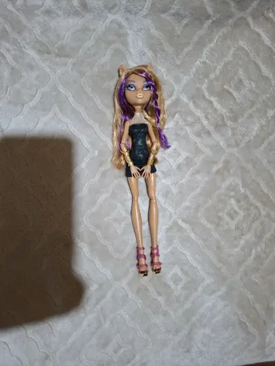 Muñeca mh clawdeen 13 deseos incompleta - miniatura 1