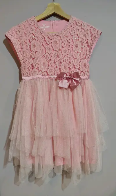 Vestido de niña limonada talla 12 - miniatura 1