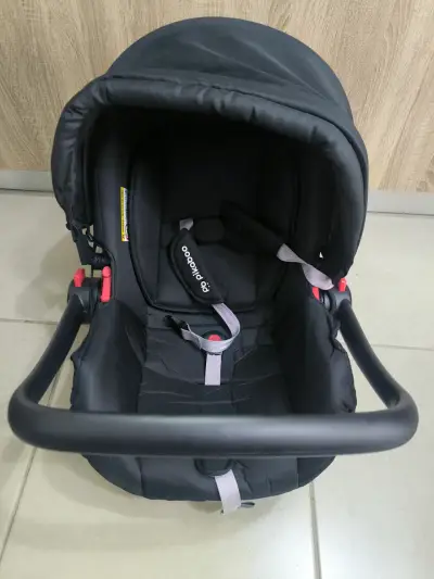 Silla nido de Auto para Bebé Negra - miniatura 1