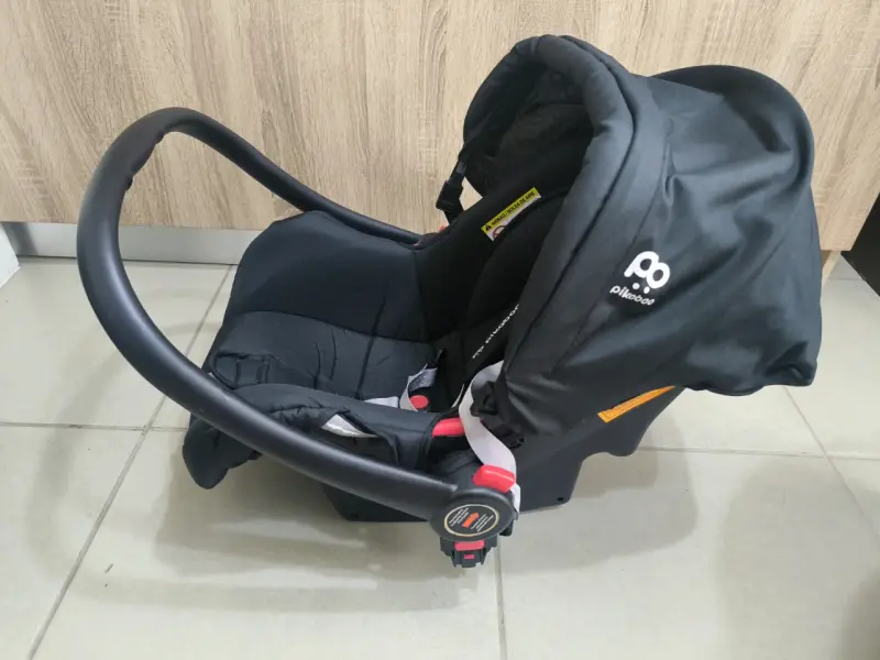 Silla nido de Auto para Bebé Negra - 3
