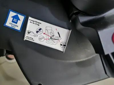 Silla nido de Auto para Bebé Negra - miniatura 4