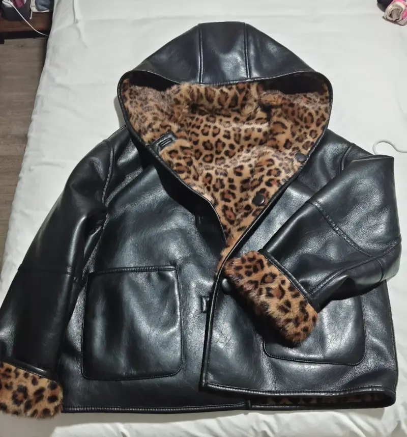 Chaqueta efecto cuero reversible Mango - 2