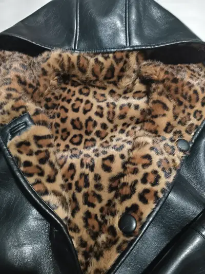 Chaqueta efecto cuero reversible Mango - miniatura 3