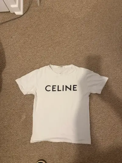 Polera Blanca Celine de Algodón - miniatura 1