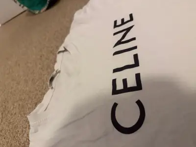 Polera Blanca Celine de Algodón - miniatura 2