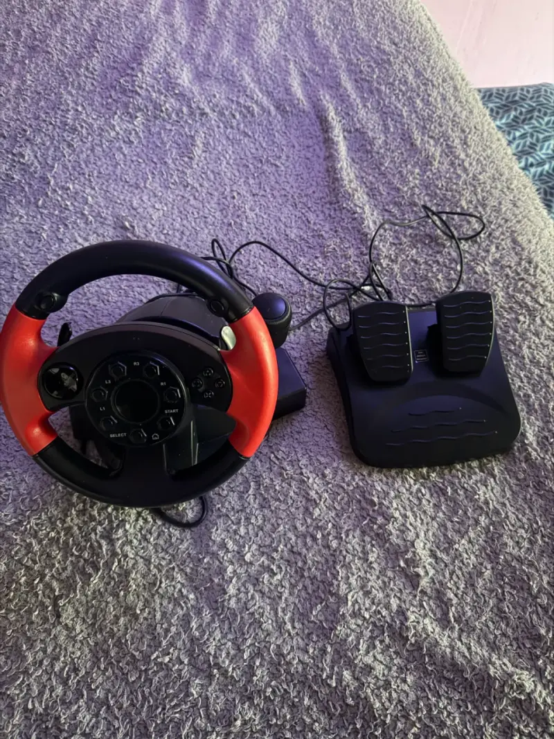 Volante PS4 / PS3 / PC + Pedalera - 2