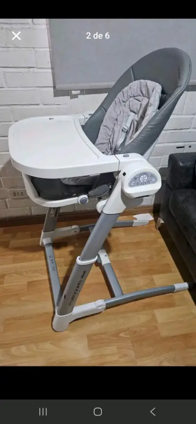 Silla de comer bebé 3 en 1 - miniatura 2