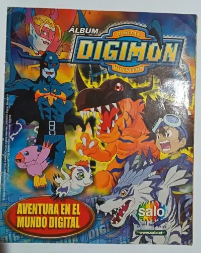 Álbum de colección Digimon Aventura en el Mundo Digital - miniatura 1