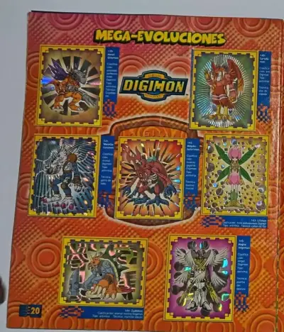 Álbum de colección Digimon Aventura en el Mundo Digital - miniatura 2