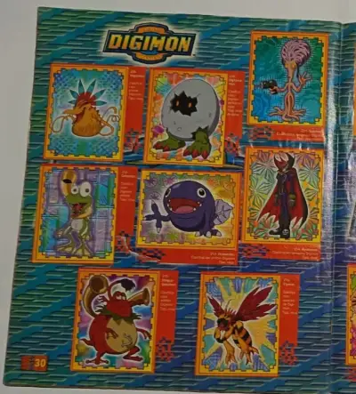 Álbum de colección Digimon Aventura en el Mundo Digital - miniatura 3