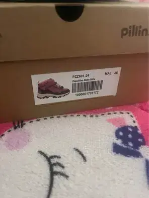 Botas de montaña para niños Pillim rosa talla 26 - miniatura 2