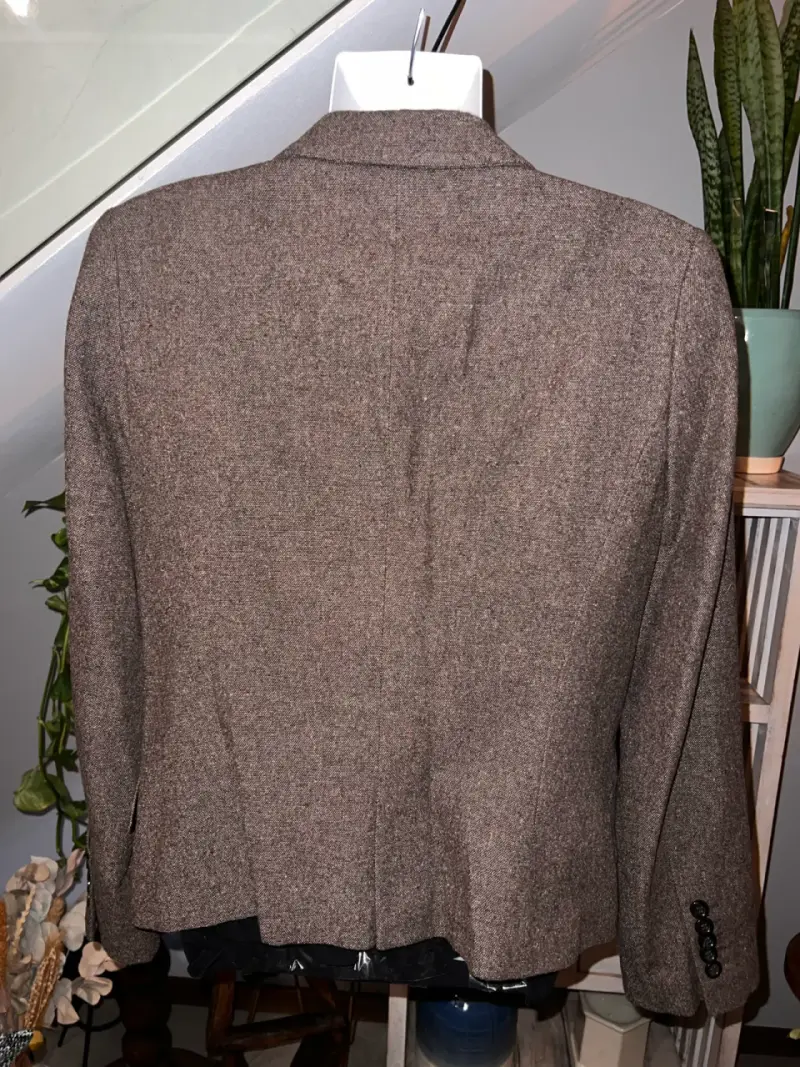 Blazer de mujer marrón elegante - 2