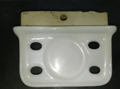 Porta cepillos de cerámica de  los años 1940  a 19 - miniatura 5