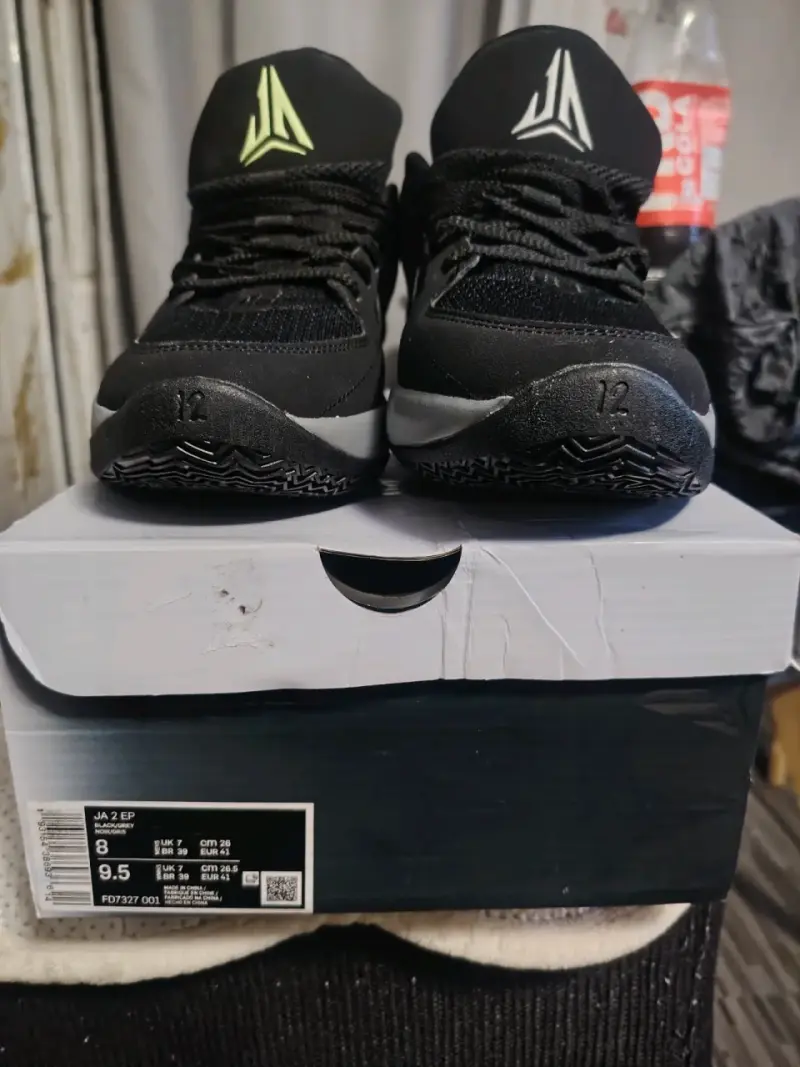 Zapatillas deportivas Nike JA2 Negra/Gris - 4