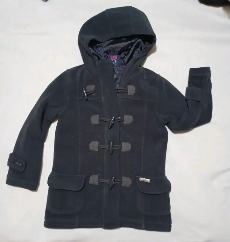 Montgomery con capucha para niños talla 6