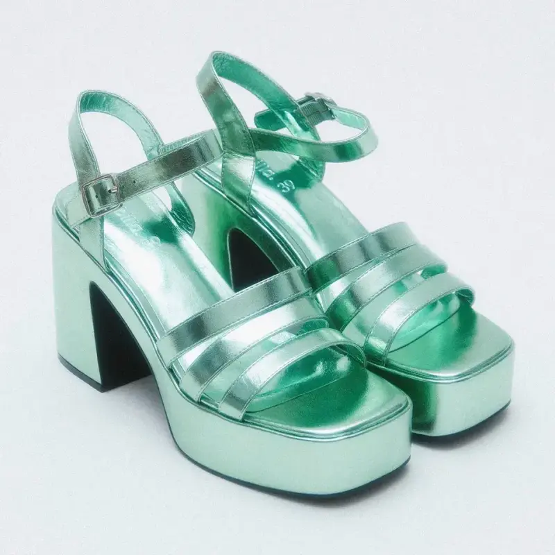 Sandalias con taco Sybilla talla 37 NUEVAS