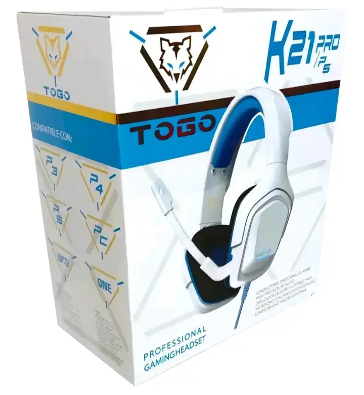 Audífonos Gamer Togo K21 PRO Micrófono Flexible PC - 2