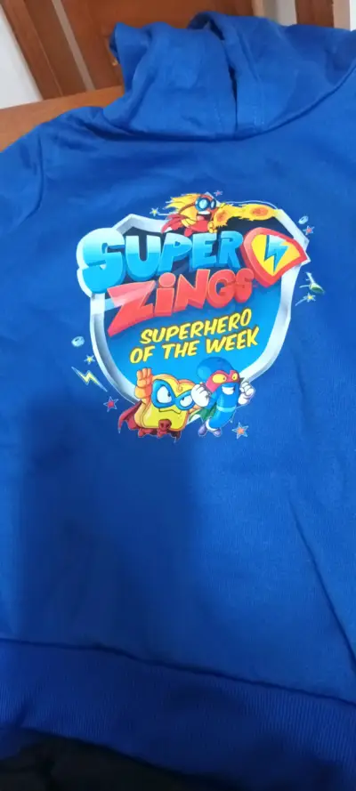 Conjunto de polerón y pantalón SuperZings para niños - miniatura 3