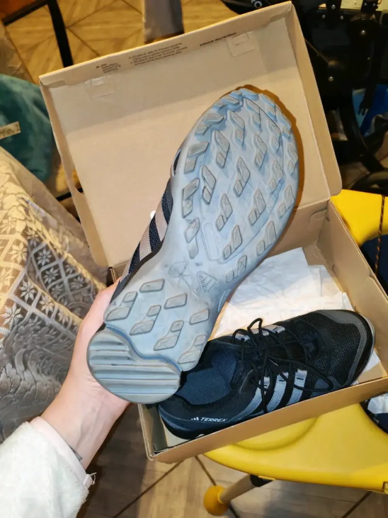 Zapatillas de trekking Adidas Terrex negras mujer - 4
