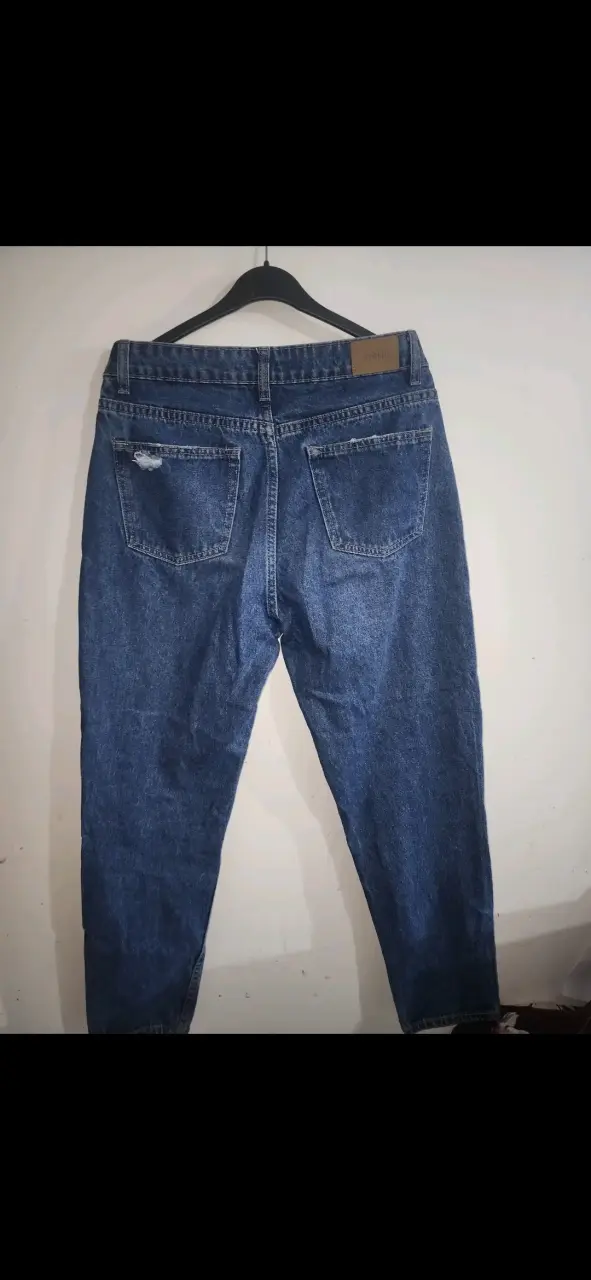 Jeans azul desgastados para mujer Sybilla - 2