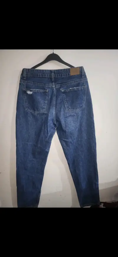 Jeans azul desgastados para mujer Sybilla - miniatura 2